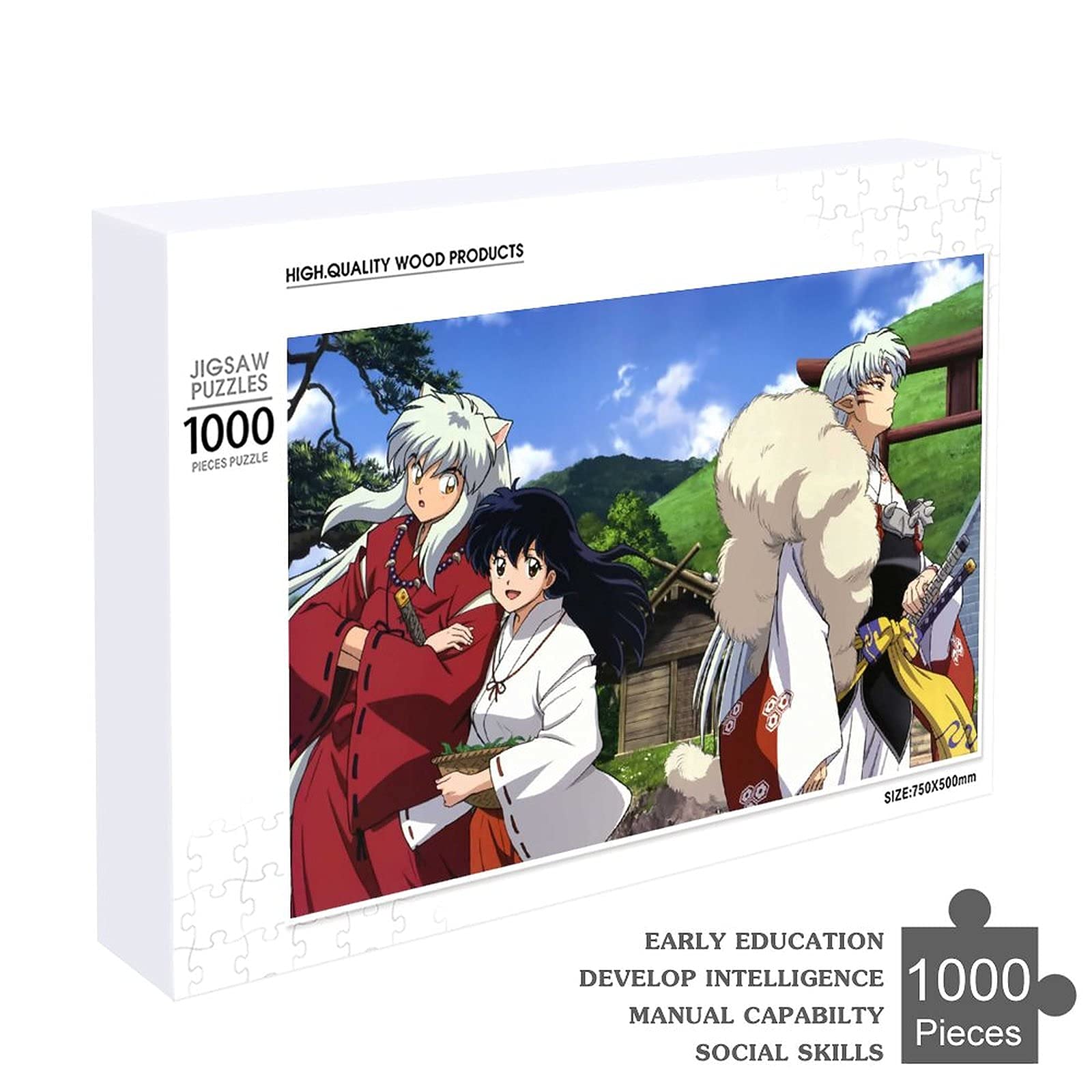 Amazon | 500/1000ピース 犬夜叉 ジグソーパズル 面白い 木のパズル